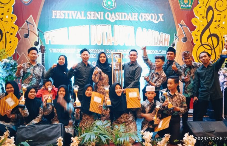 Kabupaten Murung Raya Raih Prestasi Gemilang di Festival Seni Qasidah Kalteng 2023